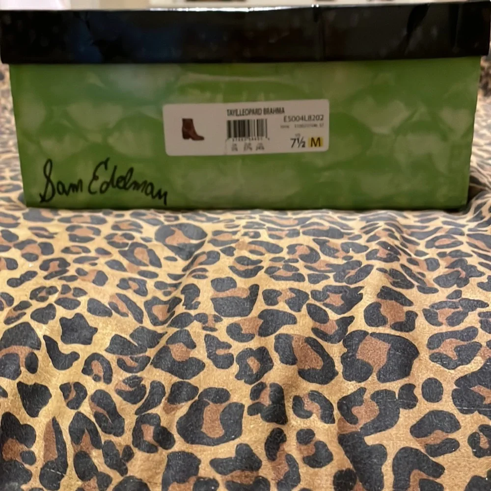 Sam Edelman Leopard Booties - Picture 10 of 10